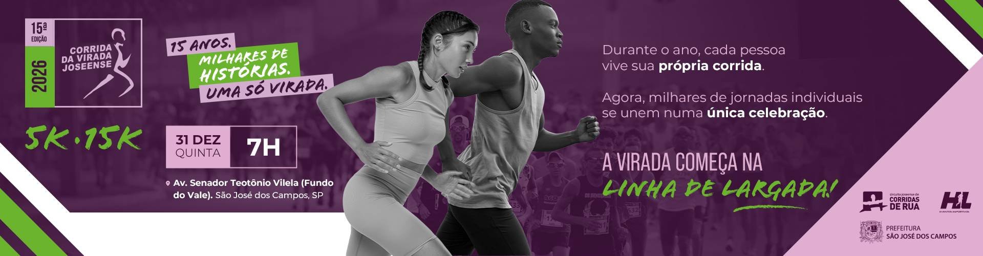 15ª CORRIDA DA VIRADA JOSEENSE 2026