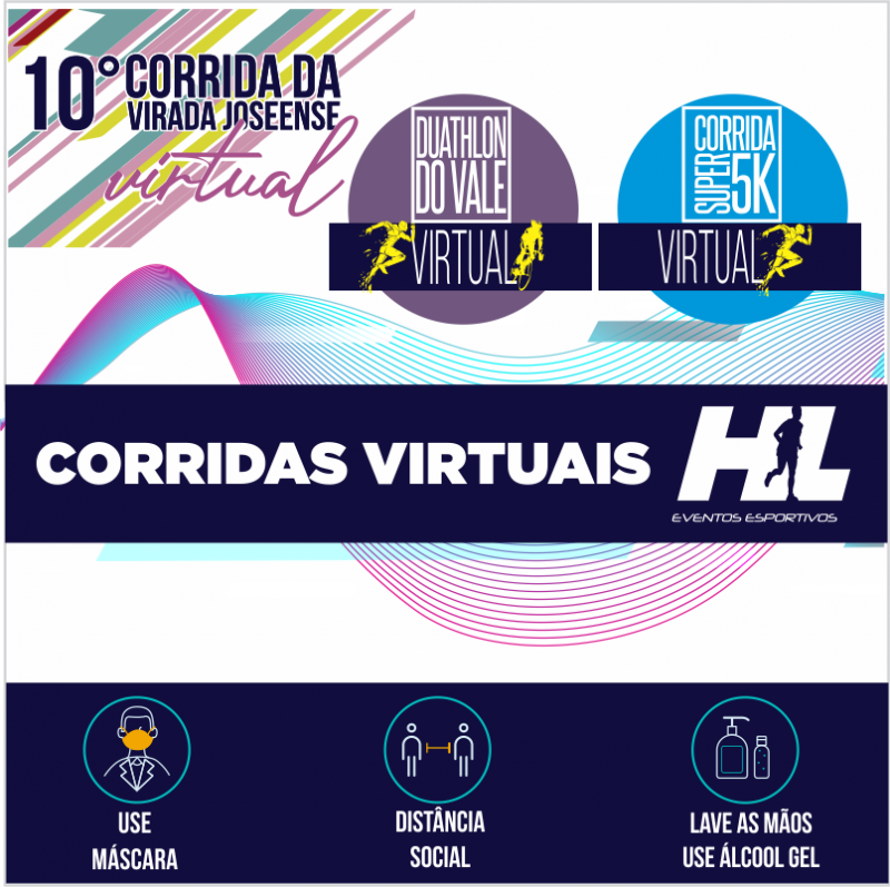 CORRIDAS VIRTUAIS DA HL EVENTOS ESPORTIVOS